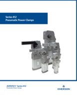 AVENTICS 412 CATALOG 412 SERIES: PNEUMATIC POWER CLAMPS